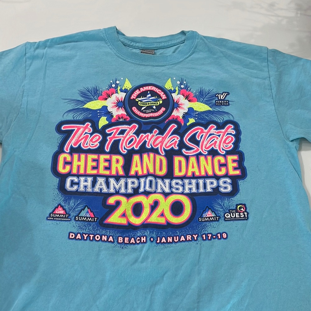 the Florida state cheer championships 2020 shirt